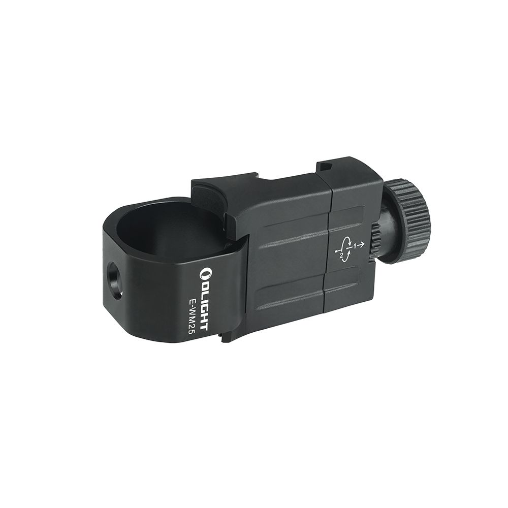 Black Olight E-WM25 tactical flashlight mount