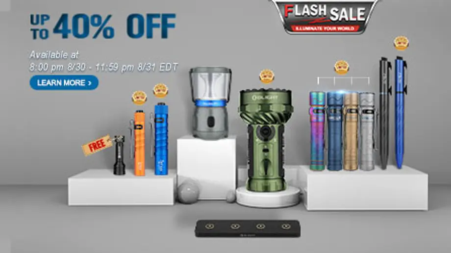 12 New-release Products, Up to 40% OFF in August Flashsale!