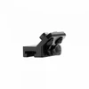 Black angled quick-release mount for tactical firearm accessories.