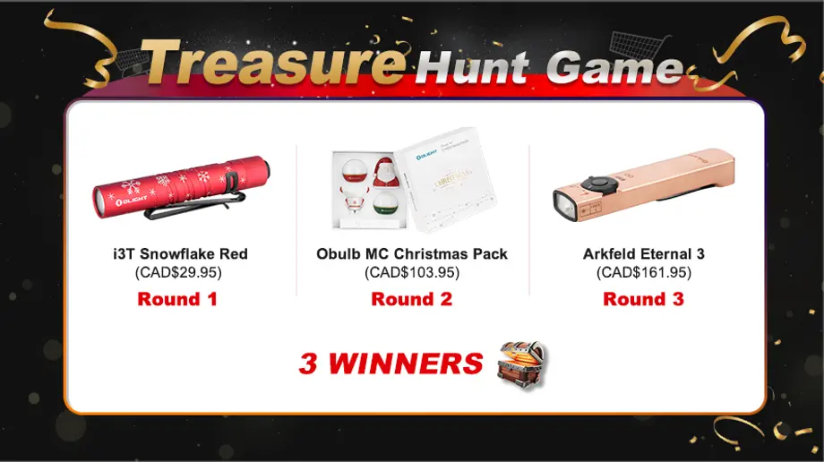 Treasure hunt Game, Come to Win your prize!