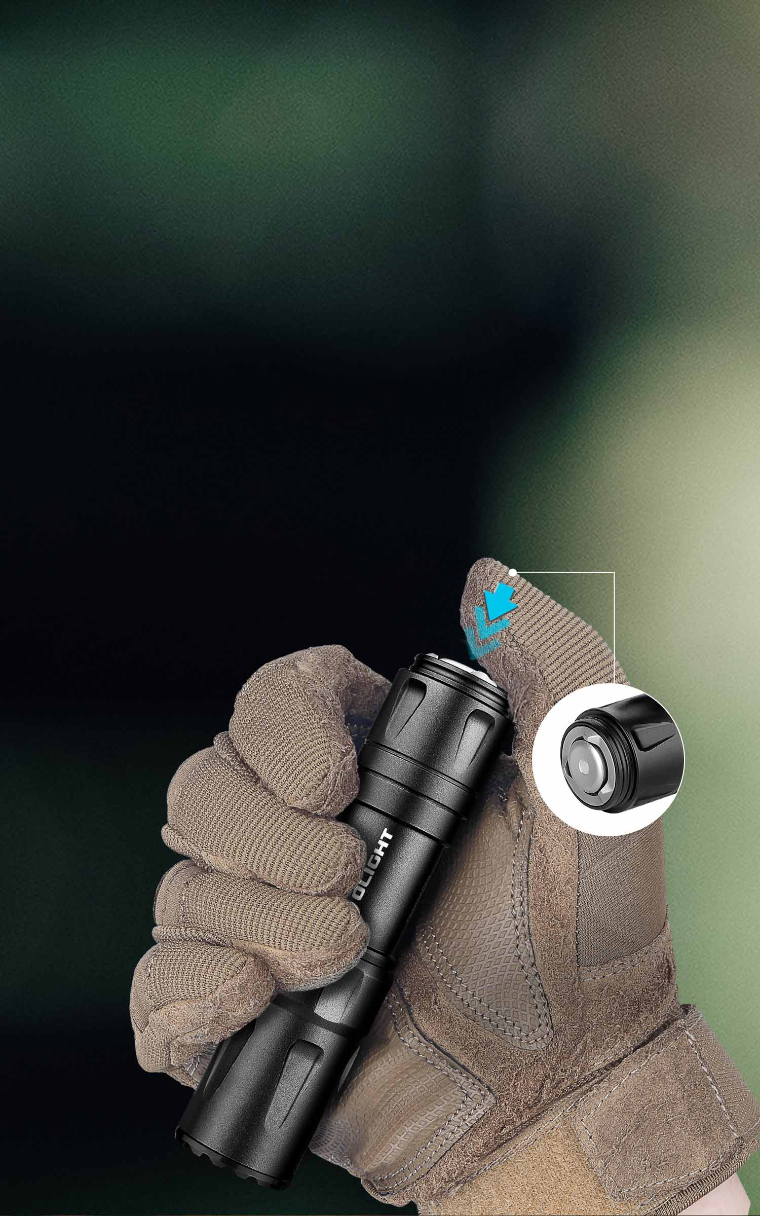 Shop Small Tactical Flashlight Olight Odin Mini - Olight CA