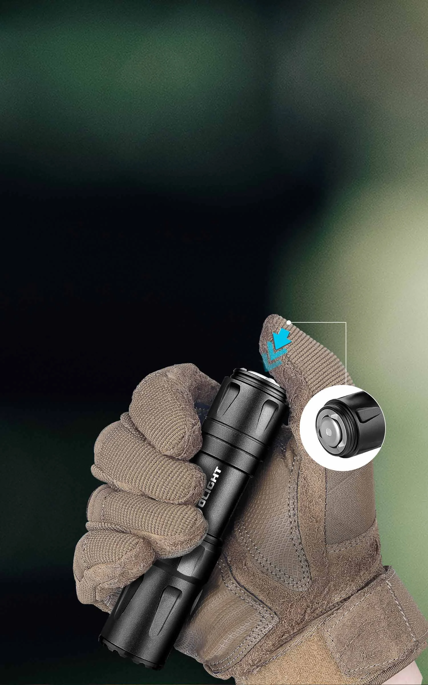 Shop Small Tactical Flashlight Olight Odin Mini - Olight CA