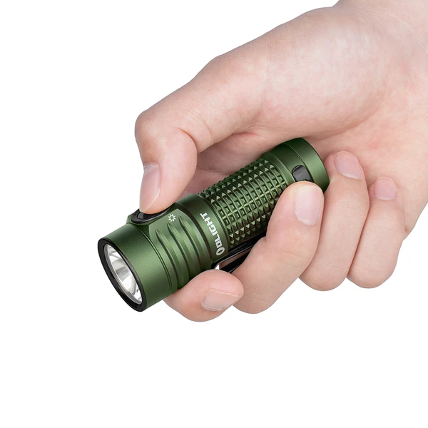 OLIGHT (オーライト) Baton Turbo : ODグリーン Olight Baton Turbo Flashlight Compact Versatile 510m Long-Range