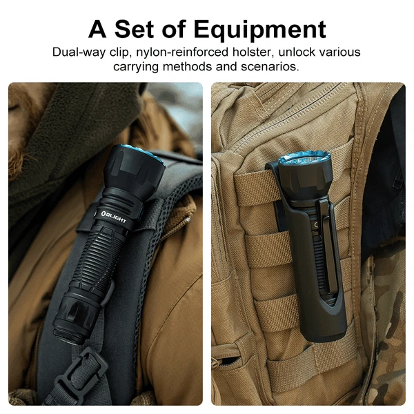 Javelot Long-Range Flashlight with Holster - Olight Canada