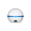 Olight Sphere C white sphere shaped bedside lamp, blue stripe, USB-C charging port, soft light, modern design for home