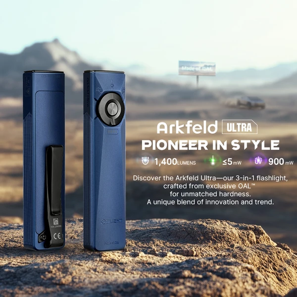 Discover the Olight Arkfeld Ultra: Top EDC Flashlight Choice