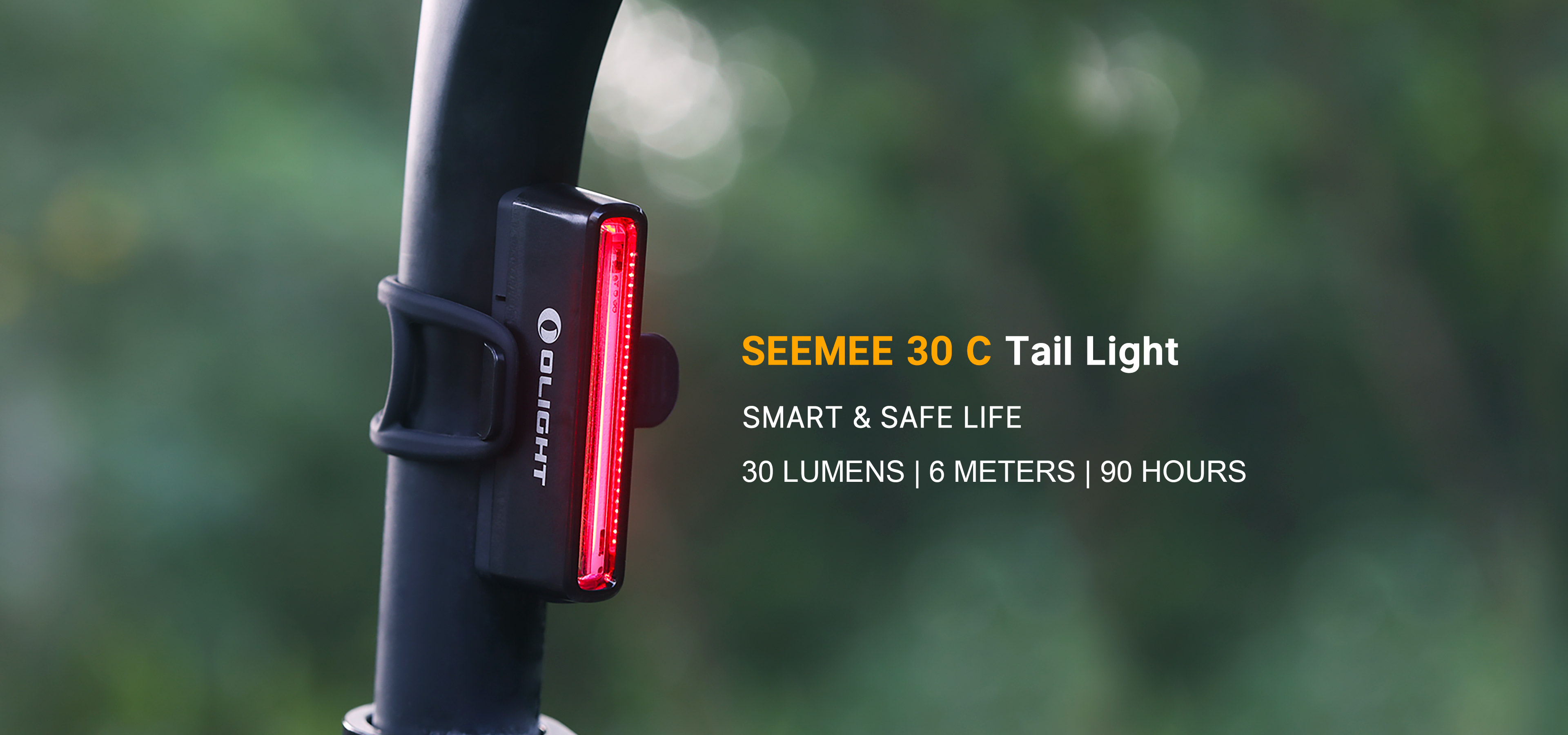 Seemee 30 C Bike Tail Light- Olight Canada