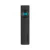Olight Black ArkPro Lite portable flashlight front view showing blue control dial for UV, flood, and spot light modes.