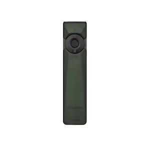 Olight Dark Green Arkfeld Ultra Multi-tool Flashlight Front View with UV, Laser, and Battery Indicator for versatile everyday use