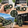 GoBiggeR green EDC fidget toy shown in four scenes including daily play, office stress relief, outdoor carry and display