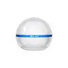 Sphere smart LED mood lamp, customizable colors via app and Bluetooth, soft ambient light, modern design