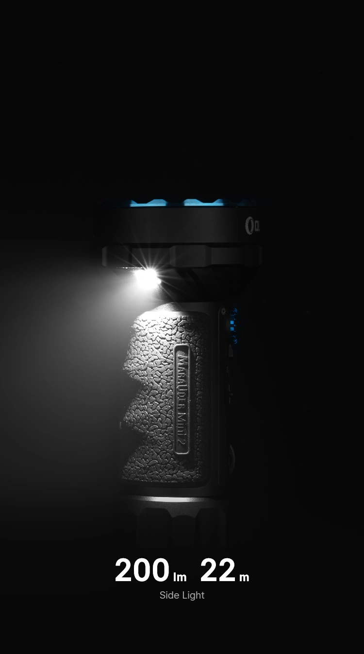 オーライト Marauder Mini 2 ブラック Marauder Mini 2 Flashlight Compact High-Performance 10000 Lumens