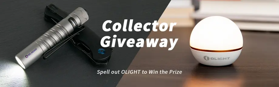 Where is the OLIGHT Collector? There is a Gift for You