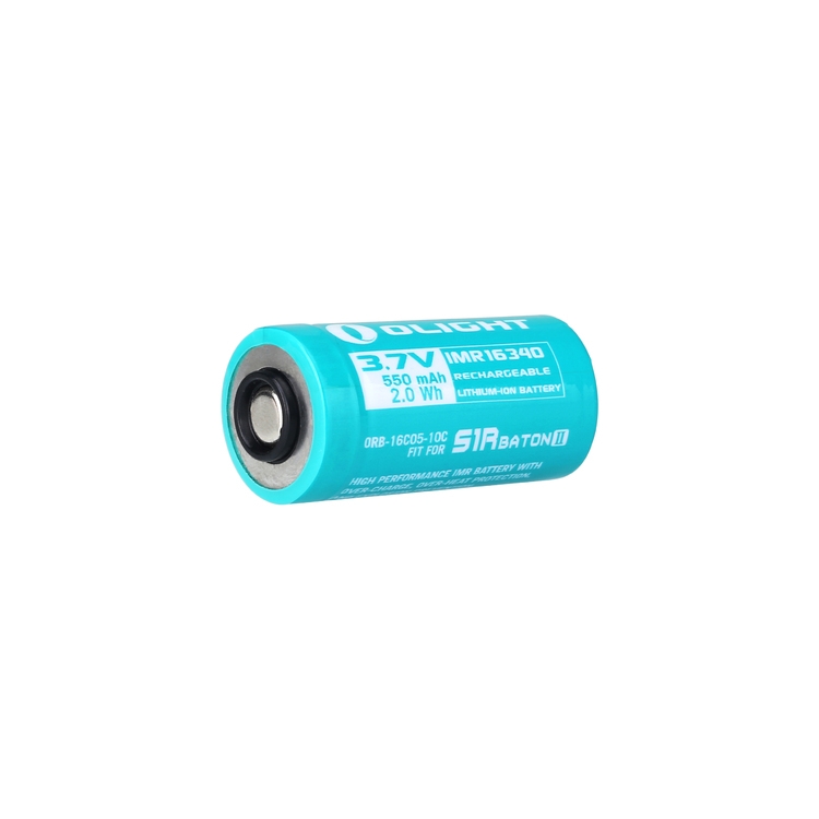 Olight IMR 16340 550mAh/650mAh/RCR123A Battery