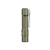 Olight OD Green Warrior Ultra Tactical Flashlight Profile with Knurled Grip and Pocket Clip for Outdoor EDC Use
