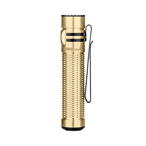Warrior Mini 3 Brass Flashlight Exclusive Black Diamond