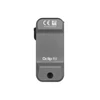 Olight Gray Oclip Pro front view with CE and product serial for professional use