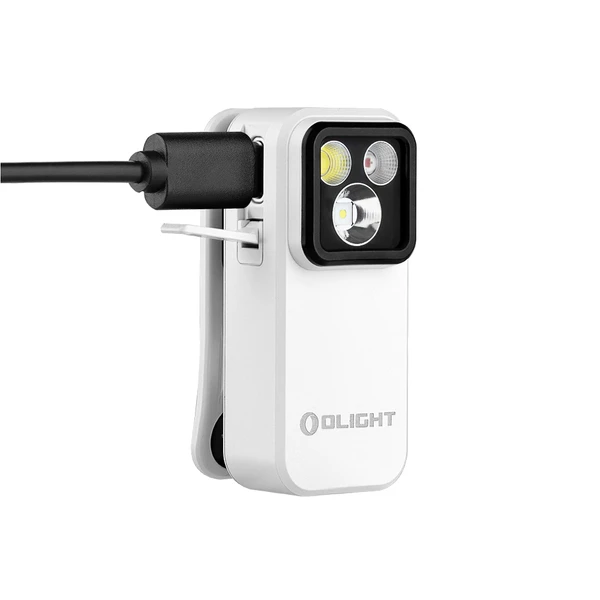 Olight Oclip Pro: Clip Light with Red, Flood & Spot- Olight