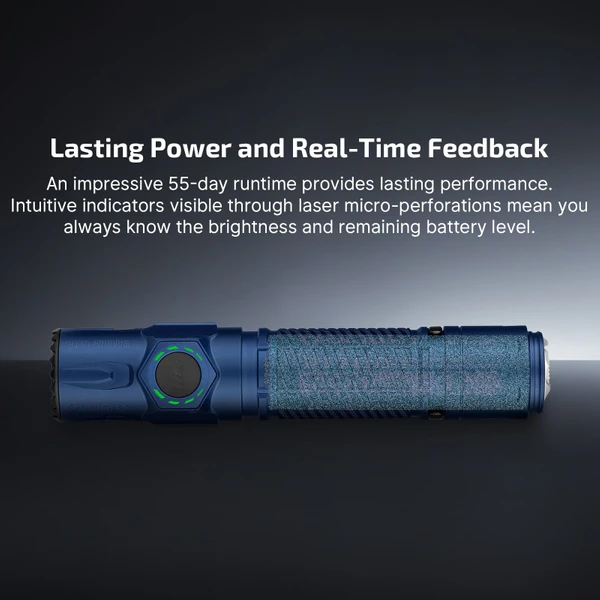 Olight Warrior Ultra Tactical Flashlight 2500 Lumens Aluminum Long