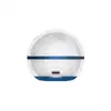 Colorful sphere night light with smart app control via phone, creating a cloud and star projection.