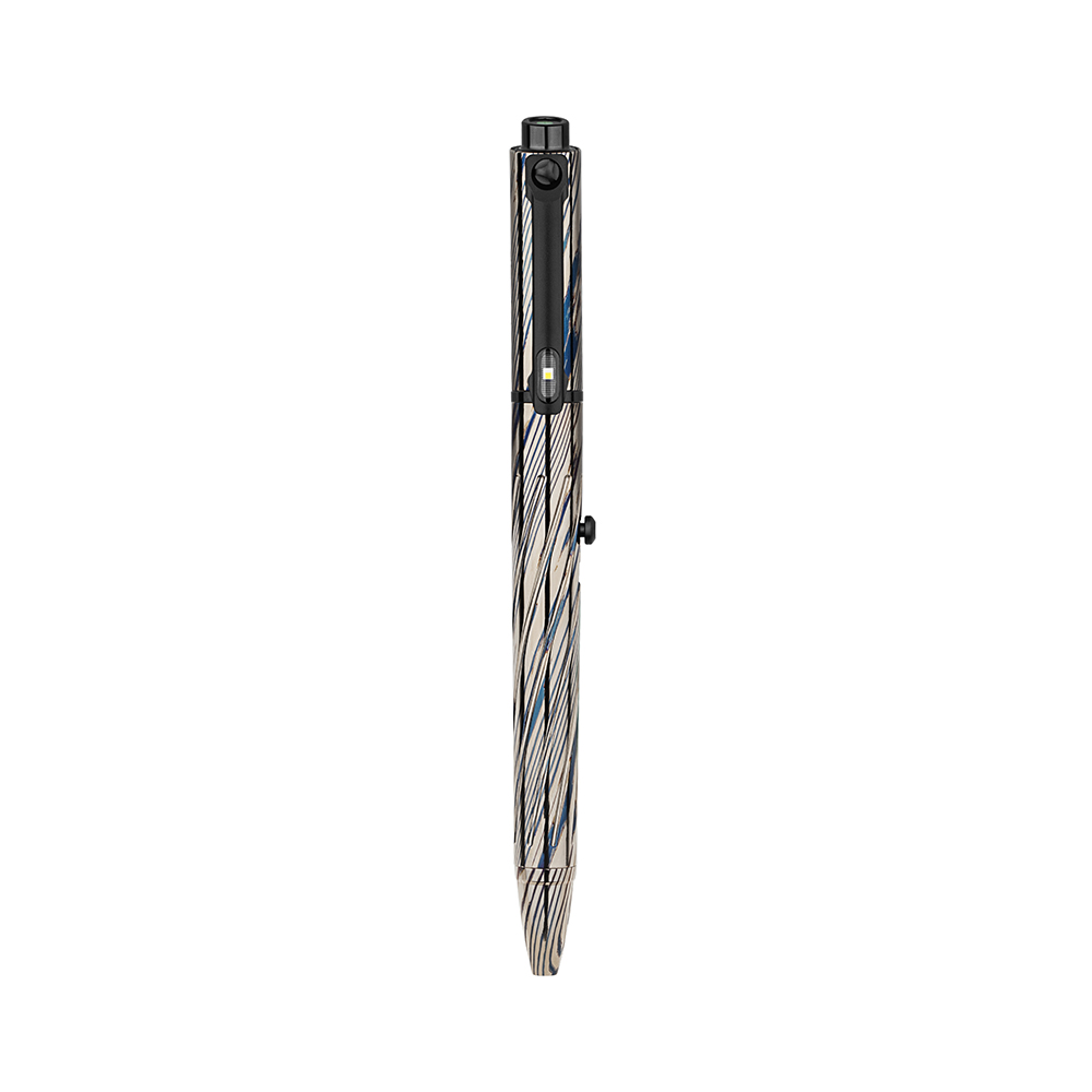 Olight OPen Pro Zirconium Damascus Dark Space Silver EDC penlight