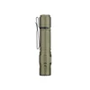 Olight OD Green Warrior Ultra Tactical Flashlight Profile View with Pocket Clip for Outdoor EDC and Emergency Use