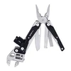 NexTool W40 multi-tool featuring pliers, adjustable wrench, knife, and wood saw isolated on white background