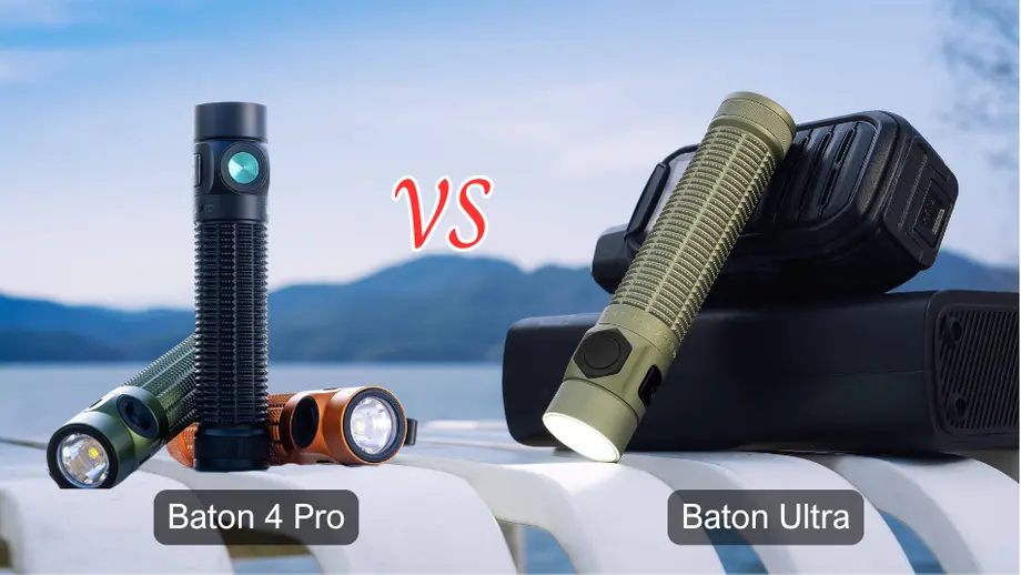 Baton 4 Pro vs Baton Ultra: Which New Olight Flashlight Is Best for Your Aussie Adventure?