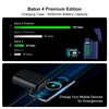 Olight Baton 4 Premium with 5000mAh charging case and extended runtime for emergency mobile charging.