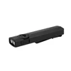 Olight Black ArkPro Flat EDC Flashlight Side Angle View with Laser Selector Switch and USB Port for Daily Carry