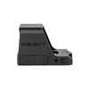 Olight Black Osight C compact red dot sight side view with adjustment buttons for rapid aiming.