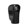 Olight heavy duty black nylon flashlight holster with hook and loop closure isolated on white background