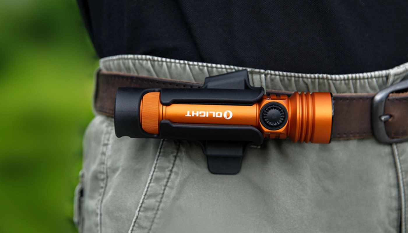 Seeker 4 Pro High Power Flashlight 4600 Lumens Dual Charging Light