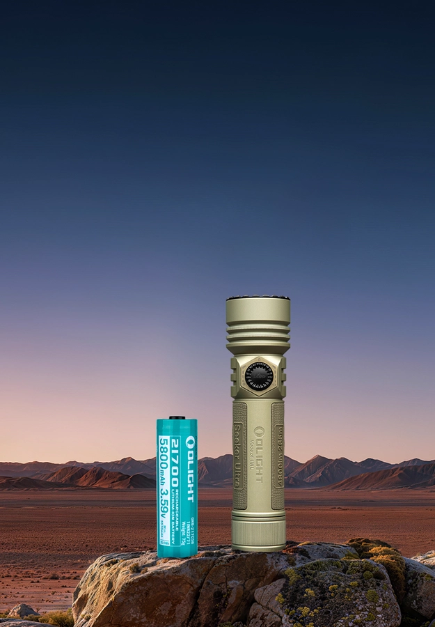 Seeker Ultra High Power Flashlight 4800LM USB C Rechargeable LED