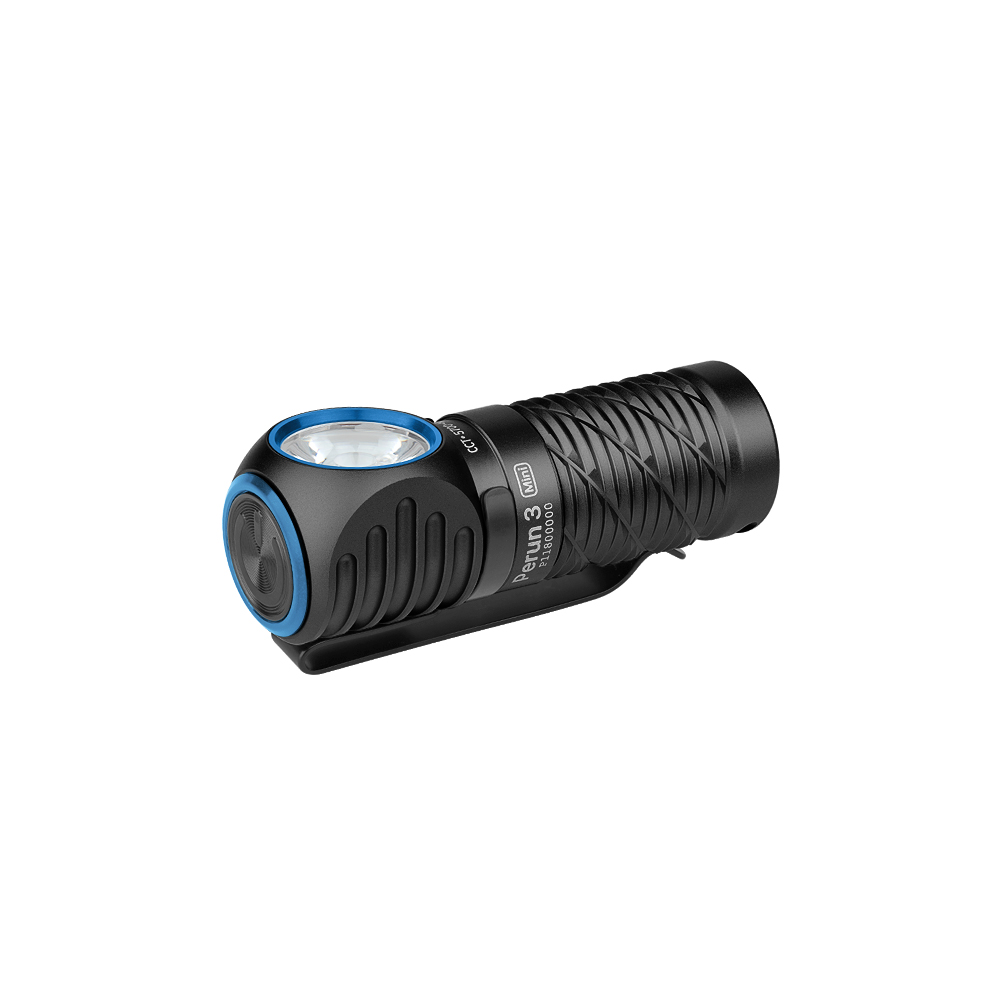 Perun 3 Mini Headlamp 1250 Lumens Rechargeable Flashlight Dual