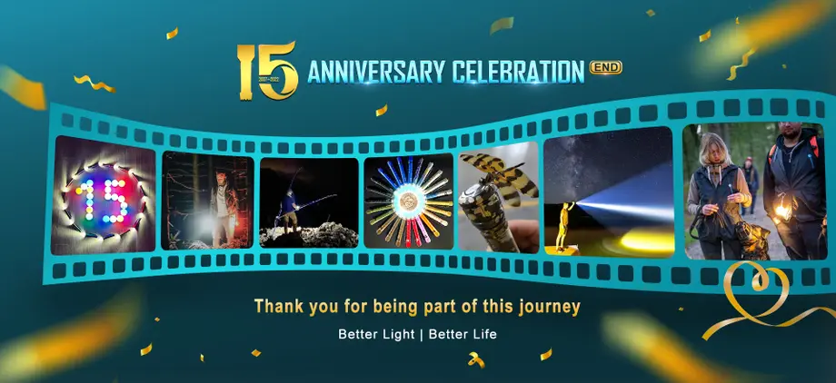 Thanks for coming Olight 15th Anniversary