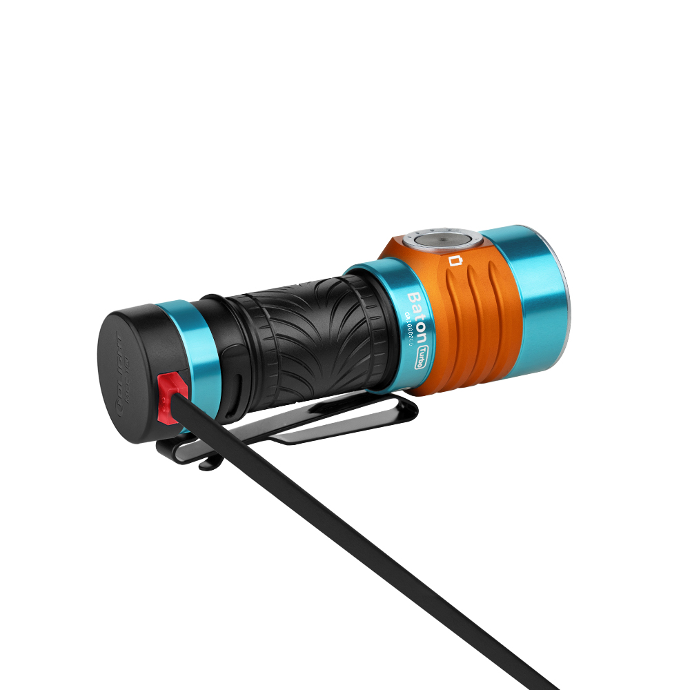 Olight Baton Turbo Flashlight Compact Versatile 510m Long-Range