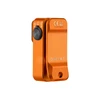Olight Orange Oclip Pro S Close-up with Light Switch and Metal Body for Everyday Carry