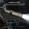 Olight OD Green Warrior Ultra Tactical Flashlight Mounted as a WML with Remote Switch for Tactical Setup