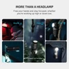 Olight Black Perun 3 Mini Magnetic Flashlight in Various Hands-Free Scenarios for Work and Outdoor Activities