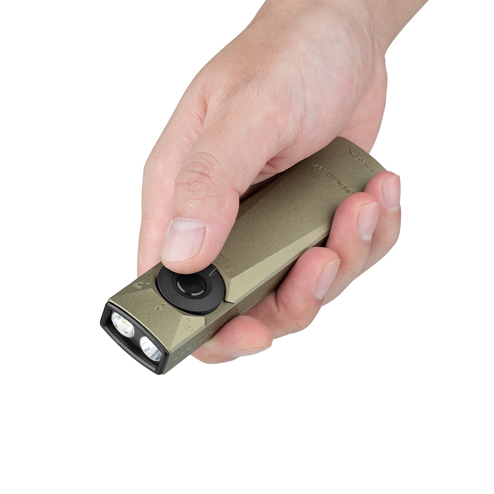 Olight Arkfeld Ultra 3-in-1 UV Laser Flat EDC Flashlight 1400