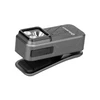 Olight Gray Oclip Pro Clip Light Side View with Integrated USB Charging Port for Everyday Carry