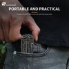 HX Outdoors portable pocket multitool being slipped into a jeans pocket.