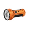 Olight Marauder mini powerful orange searchlight with high lumen LED beads and rubber grip isolated on white background