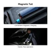 Olight Dark Blue Arkfeld Ultra flashlight with magnetic tail for convenient charging and hands-free car repair.
