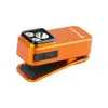 Olight Orange Oclip Pro S front view with floodlight and red/UV lights for hands-free illumination and versatile applications.