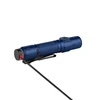 Olight Blue Warrior Ultra Tactical Flashlight with Magnetic Charging Cable and Pocket Clip for Outdoor EDC Use