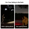 Olight Oclip Pro with White and Red Lighting Modes for Night Hiking and Fishing Safety