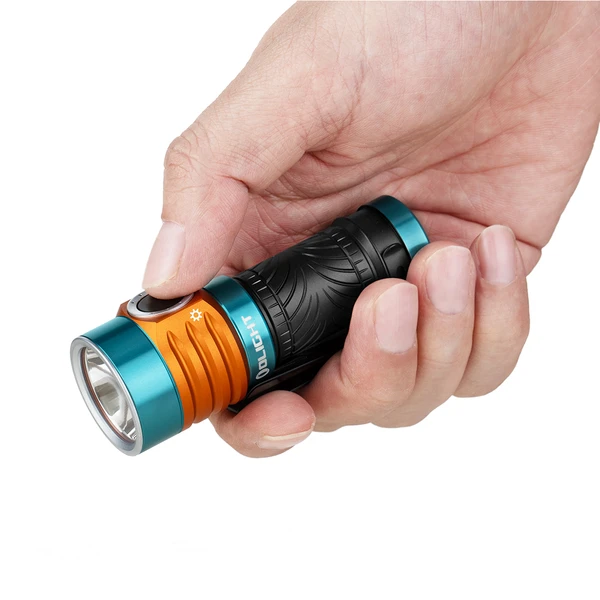 Baton Turbo Compact EDC Flashlight with 510m Long-Range Beam