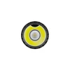 Olight Black Warrior Ultra Tactical Flashlight Bezel and LED Lens Top View for Bright Beam Output